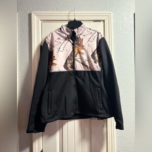 Gander Mountain Mossy Oak Pink Camo Jacket Medium